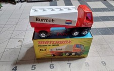 Matchbox Superfast Freeway Gas Tanker 'Burmah' Diecast Toy Truck — listing 2