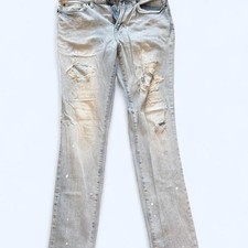 PacSun Distressed Skinny Jeans with Calvin Klein Long-Sleeve Tee (2-Piece Outfit Lot) — listing 6