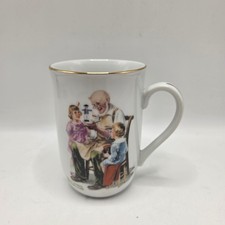 Norman Rockwell Museum 'The Toymaker' Porcelain Mug 1982 — listing 5