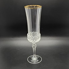 Cristal d'Arques-Durand Longchamp Crystal Champagne Flutes, Pair — listing 3