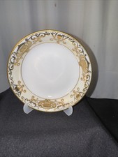 Noritake Hand-Painted Rose & Gilt Tea Set - Teapot, Creamer, Sugar Bowl, 6 Cups & Saucers — listing 2