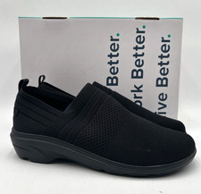 KLOGS Footwear Black Knit Slip-Resistant Work Sneakers — listing 2