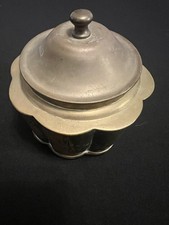 Vintage Hollywood Regency Brass Ginger Jar Table Lamp