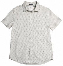 Denim & Flower Ricky Singh Men's Heather Gray Long-Sleeve Button-Up Shirt with Floral Contrast Trim — listing 4