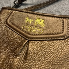 Coach Madison Op Art Sateen Large Wristlet in Pink — listing 5
