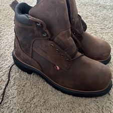 Red Wing Style 4215 Men's Leather Work Boots, Size 12 D, EH Rated — listing 5