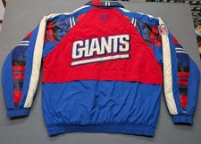 Vintage Reebok NFL New York Giants Embroidered Puffer Jacket