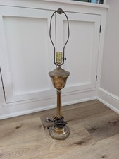 Vintage Brass Turned Column Table Lamp (Stiffel-Style) — listing 3