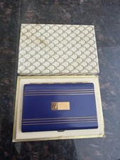 Vintage Gold Tone Powder Compact with Mirror and Puff A maker's name, listing 4