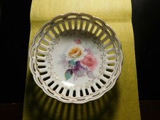 Vintage Hand-Painted Japanese Porcelain Floral Dinnerware (Red Scroll Border with Floral Urn Motif) — listing 6