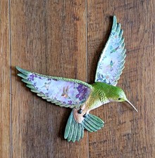 Bradford Exchange Lena Liu Hummingbird Sculptural Tabletop Fountain — listing 3