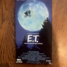 E.T. The Extra-Terrestrial VHS 1988 MCA Home Video Green Tape — listing 2