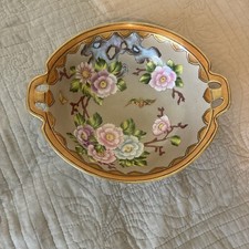 Noritake Hand-Painted Rose & Gilt Tea Set - Teapot, Creamer, Sugar Bowl, 6 Cups & Saucers — listing 3