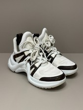 Louis Vuitton LV Skate Sneaker (Replica / Not Authentic) — White Monogram Trainer — listing 4