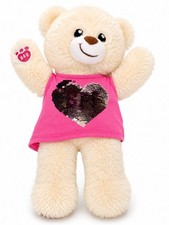 Build-A-Bear Workshop Cream Curly Swirl Fur Teddy Bear Plush — listing 5