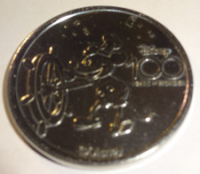 Disney 100 Years of Wonder Souvenir Medallion Coin - Walt Disney World Ariel/Mickey & Minnie — listing 6
