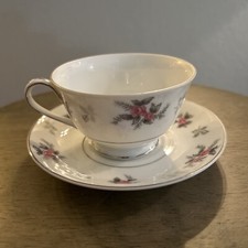 Rosette Fine China Pink Rose Floral Coffee Pot with Lid