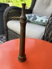 Antique Brass Fire Hose Nozzle — listing 6