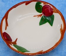 Franciscan Apple Pattern Cereal/Soup Bowl, Hand Decorated — listing 3