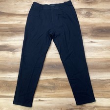 COS Women's Slim-Fit Side-Zip Cotton Stretch Trousers, Navy, EUR 38 — listing 6