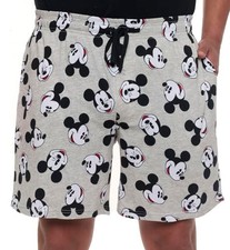 Disney Toddler Boys Mickey Mouse Print Pull-On Shorts, Olive Green