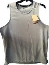 Nike Dri-FIT Just Do It Graphic Tank Top, Black, Men's Large — listing 3