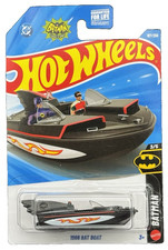 Hot Wheels Die-Cast Batmobile-Style Bat Car with Tail Fin — listing 6