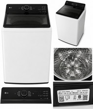LG Top-Load Washer & Electric Dryer Set (Hydro Shield, Direct Drive) - White — listing 2