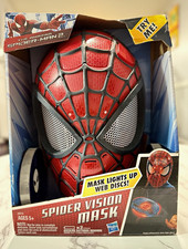 Spider-Man Light-Up Sound Mask (Molded Plastic Costume Mask)