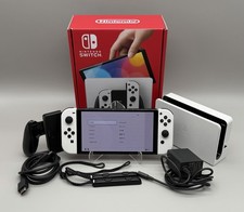 Nintendo Switch OLED Model Console with White Joy-Cons, Dock & Grip, listing 4