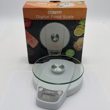 Conair Digital Food Scale with Glass Top, 11 lb / 5 kg Capacity — listing 6