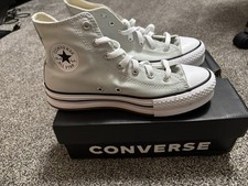 Converse Chuck Taylor All Star High Top Sneakers, Gray Canvas, Unisex M10/W12 — listing 2