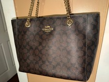 Signature Monogram Handbag with Dust Bag — listing 6
