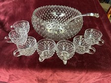 Vintage Depression Glass Punch/Tea Cup in Bubble/Thumbprint Pattern — listing 4