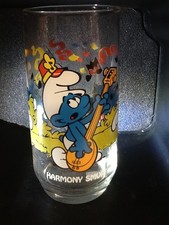 1983 Harmony Smurf Drinking Glass by Peyo / Wallace Berrie & Co. — listing 5