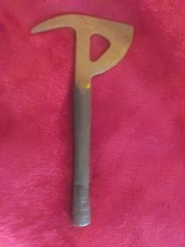 Vintage One-Piece Forged Steel Fireman's Crash Axe / Aircraft Rescue Hatchet — listing 2