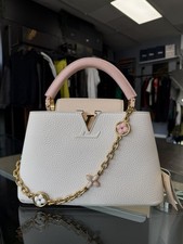 Louis Vuitton Capucines BB Denim Embroidered Monogram Bag — listing 2
