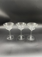 Cut Crystal Champagne / Wine Bucket with Scrolled Applied Handles and Swirl Cut Pattern — listing 5