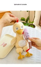 Yellow Chicken/Rooster Plush Toy with Long Black Legs — listing 4