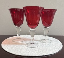 Artland Iris Hand-Blown Green Bubble Glass Wine Goblet — listing 6