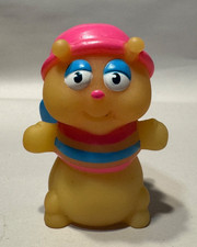 Vintage 1980s Hasbro Playskool Glo Worm Plush Toys Lot of 3 with Butterfly — listing 4