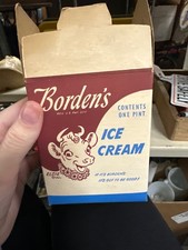 Vintage Borden's Ice Cream Lighted Advertising Wall Clock with Elsie the Cow Sunflower Graphic — listing 6
