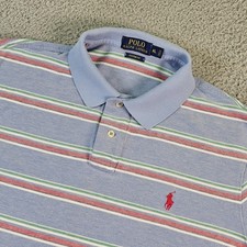 Polo Ralph Lauren Classic Fit Blue Striped Button-Down Shirt XL — listing 6