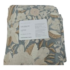 Pottery Barn Mia Block Print Quilted Euro Shams, Pair, 26x26