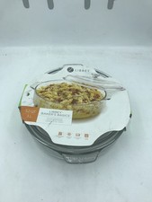 Libbey Clear Glass Ribbed Covered Casserole Dish with Lid, 1.5 Qt — listing 5