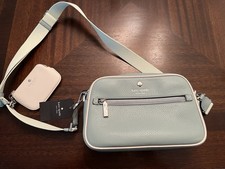 Kate Spade New York Black Saffiano Leather Crossbody Camera Bag — listing 6