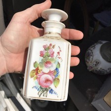 Antique German Apothecary Bottle 'Präp. Knochenöl' (Prepared Bone Oil) with Contents