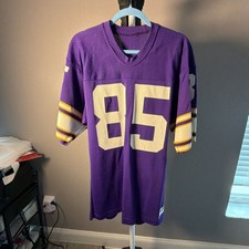 Vintage Sand-Knit #68 Football Jersey, Crimson/White, Size 50 Blank team jersey — listing 3