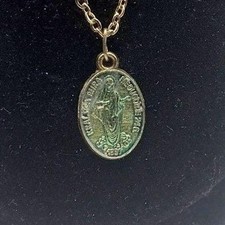 Medjugorje Queen of Peace 1 Troy Oz .999 Fine Silver Round, listing 5