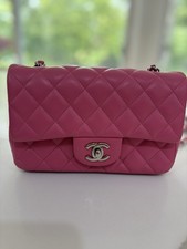 Chanel Mini Flap Bag Black Caviar Leather Crossbody — listing 4